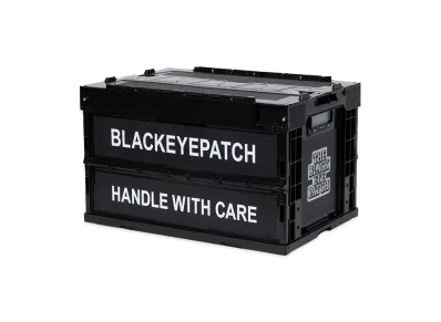 BlackEyePatch OG Label Folding Container "Black"