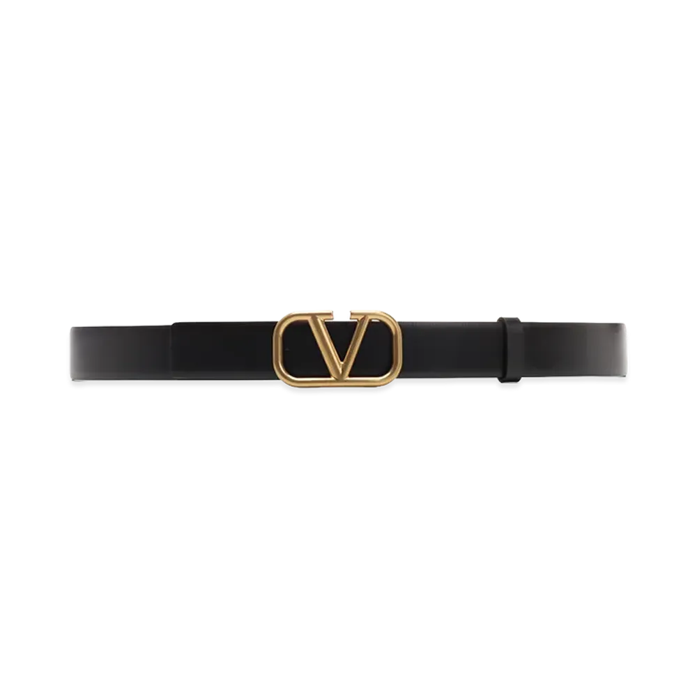 Valentino "V Logo" Belt "Black"