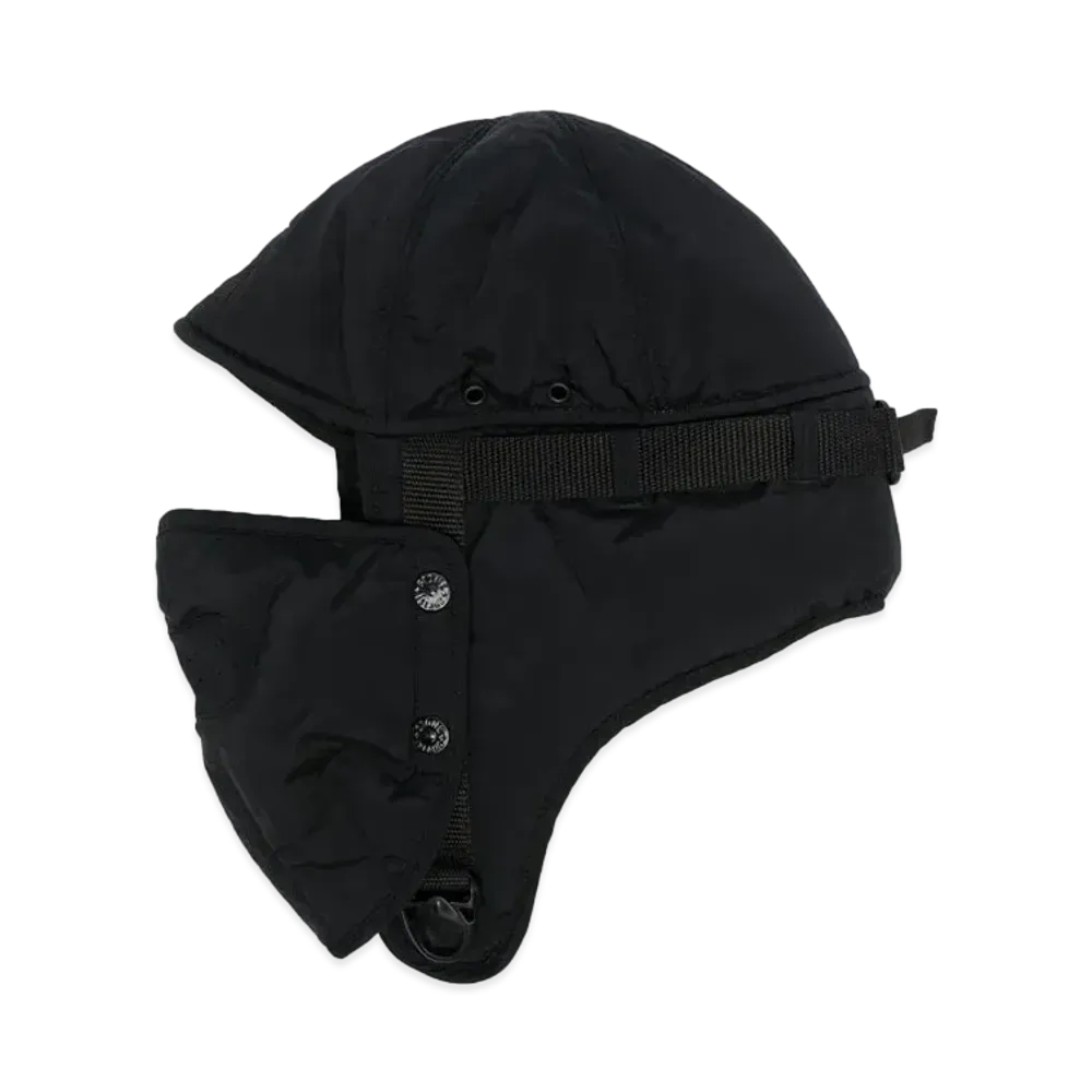Stone Island Logo Patch Balaclava "Black"