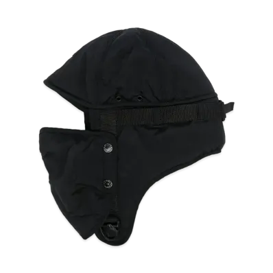 Stone Island Logo Patch Balaclava "Black"