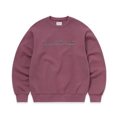 thisisneverthat New Vision 2010 Crewneck "Fuchsia"