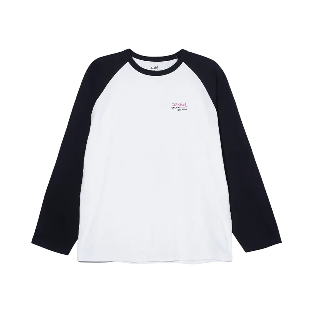 X-Girl Face Poster B/B Big Tee "White"