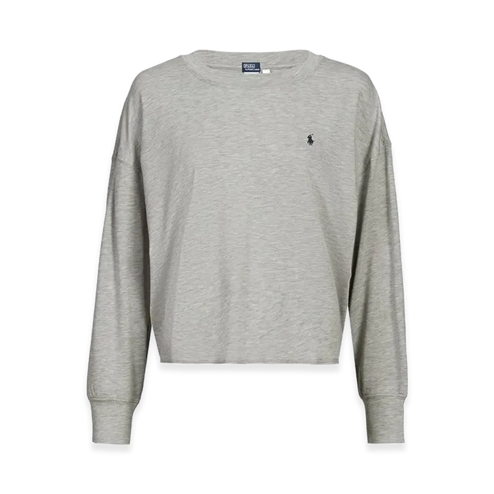 Polo Ralph Lauren Women's Long Sleeve T-Shirts "Gray"