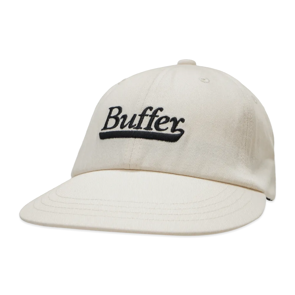 Buffer 6 Panel Cap Club Team "White"
