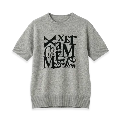 S Max Mara Women's Felicia Jacquard Knit "Mediumgrey"