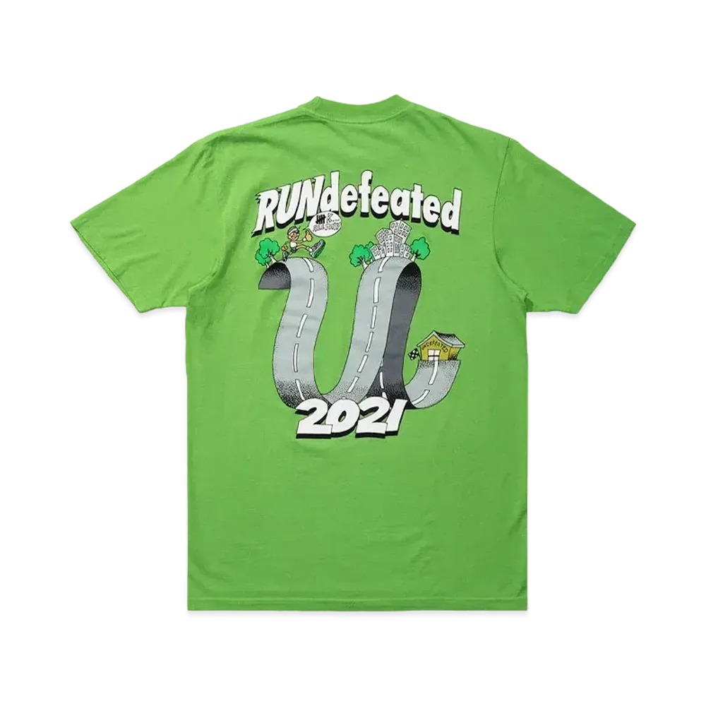 UNDEFEATED RUN 2021 S/S TEE - 80257 "Green"