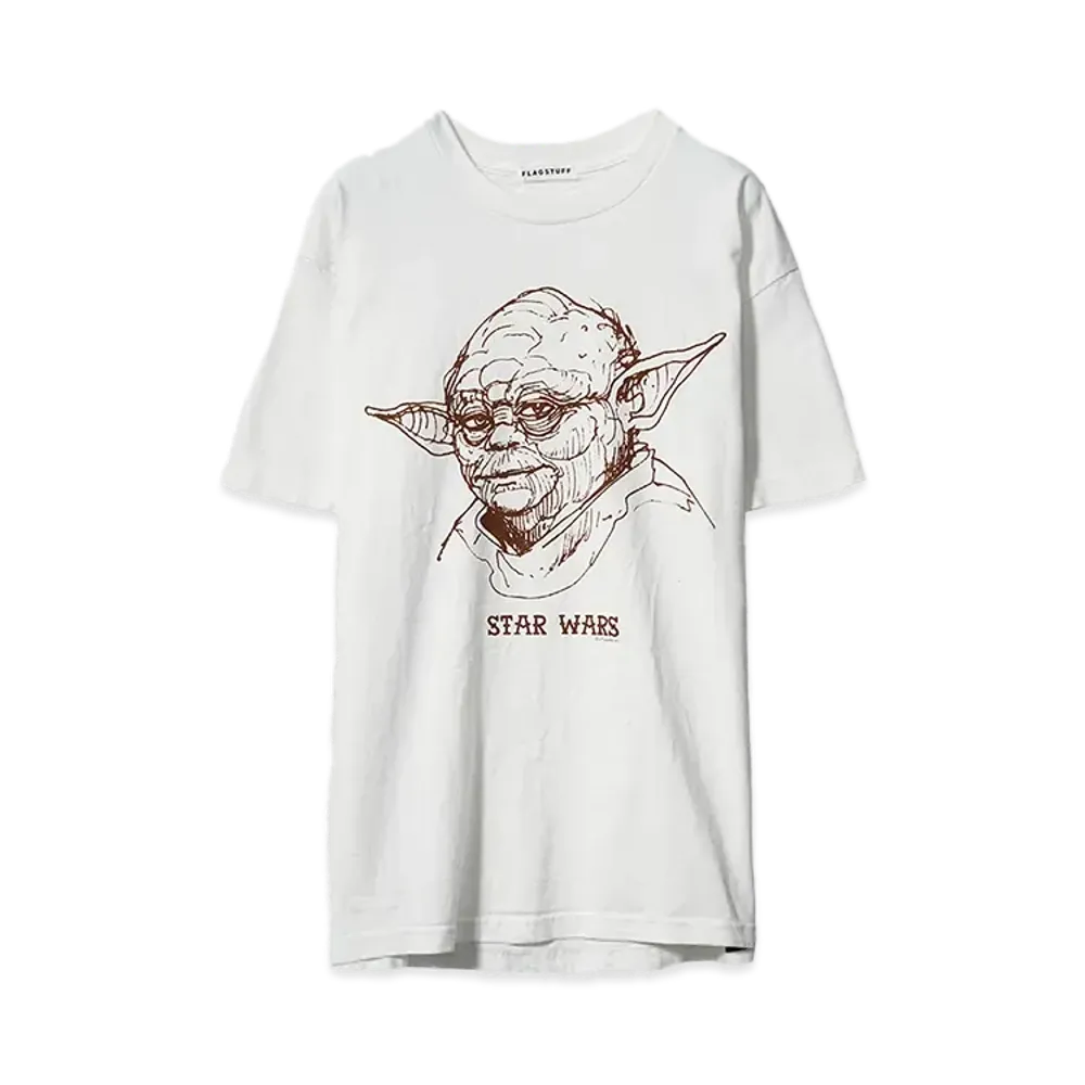 F-LAGSTUF-F Yoda TEE "WHITE"