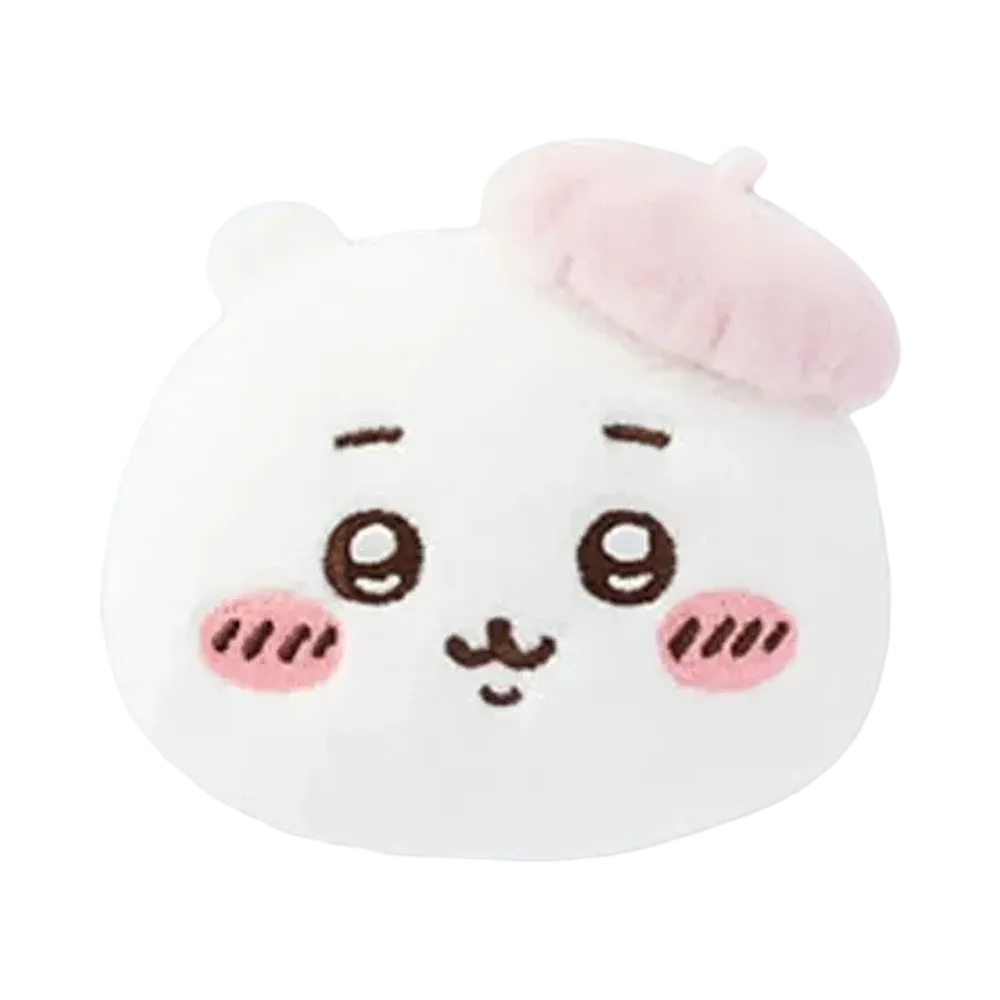 Gray Parka Service "Tokyo souvenir OKAO Plush Badges" -Chiikawa- Chiikawa