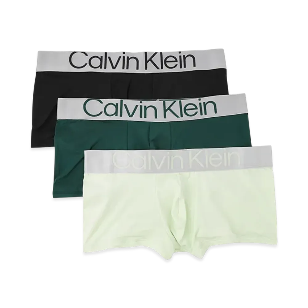 Calvin Klein Boxer Briefs "Black/Green/Onion"