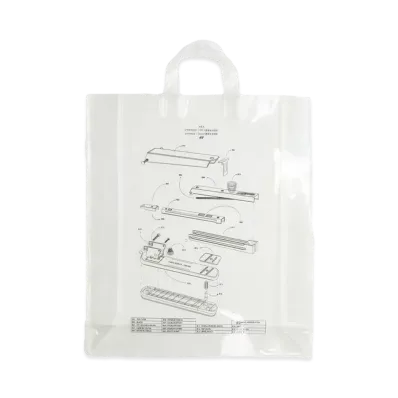 rokh x H&M Plastic Shopper "Transparent/Stapler"