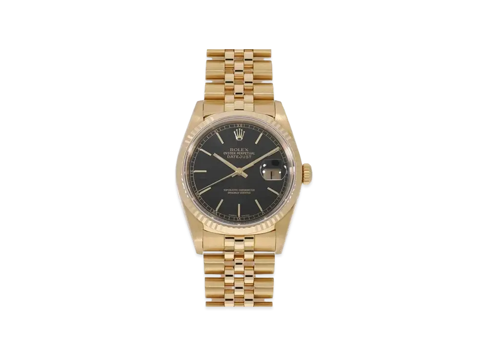ROLEX Datejust "Black/Yellow Gold"