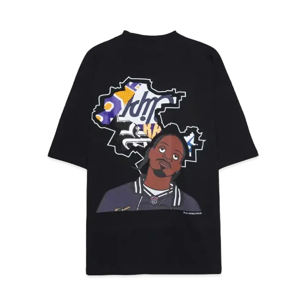 RISA x CIVIATELIER LOS ANGELES DOGGY TEE -006/010- "BLACK"