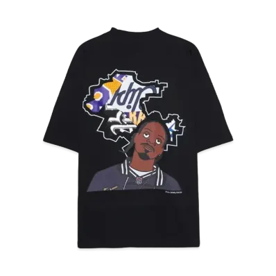 RISA x CIVIATELIER LOS ANGELES DOGGY TEE -006/010- "BLACK"