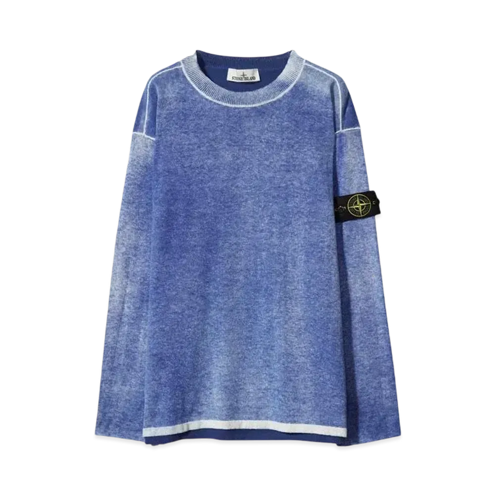 STONE ISLAND CREW NECK"BLUE MARINE"