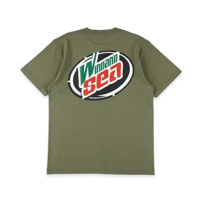 WIND AND SEA Energy Mountain S/S Tee "L_Olive"