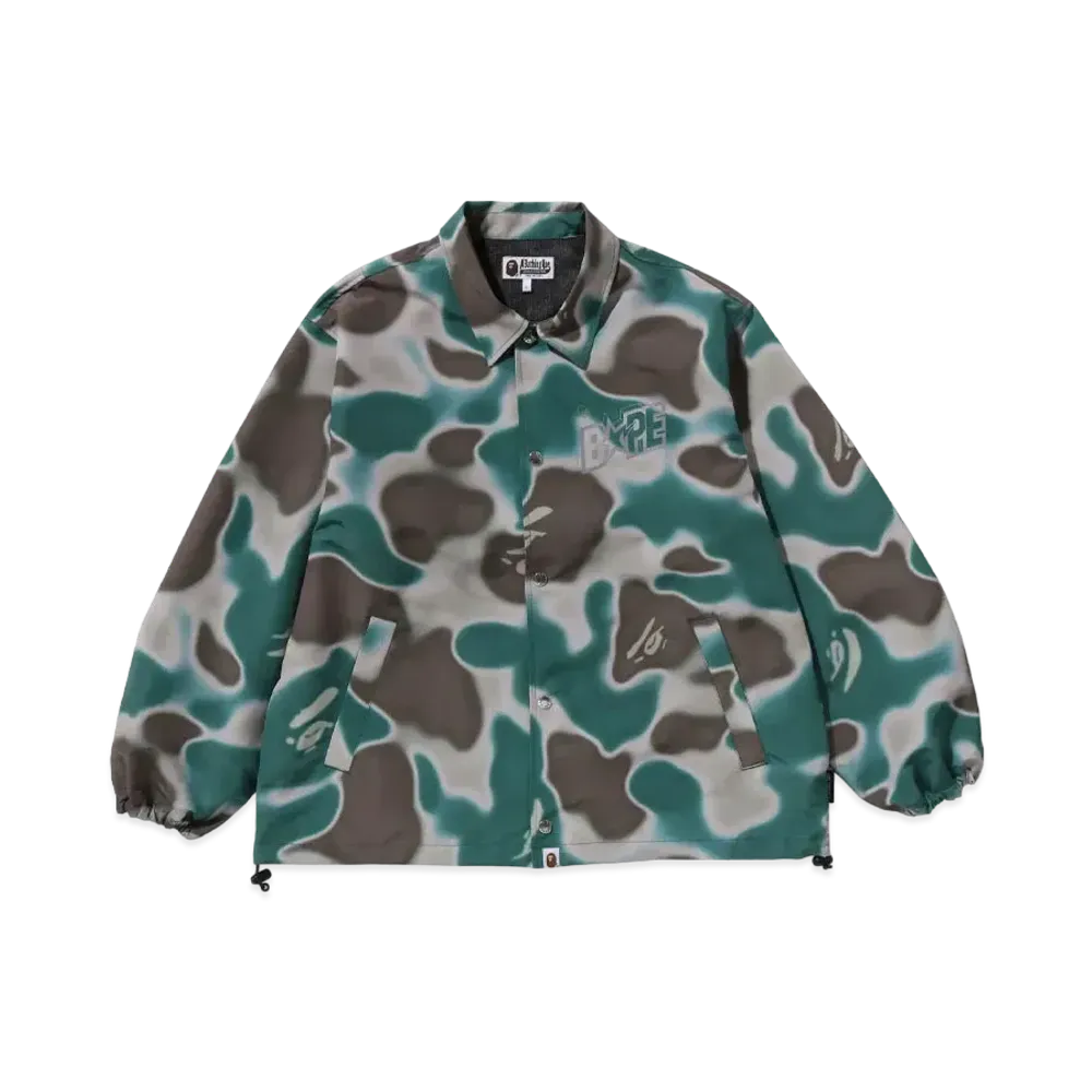 A BATHING APE Bape Sta Coach Jacket "Olive"