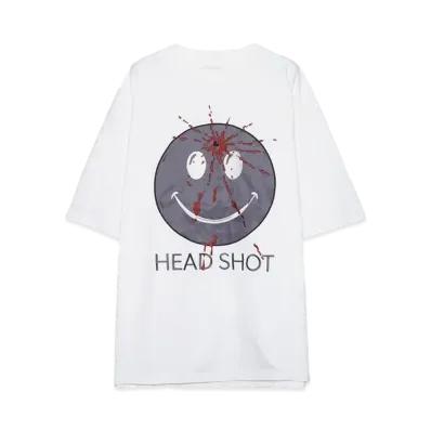 MAYO HEAD SHOT Embroidery short Sleeve Tee "WHITE"