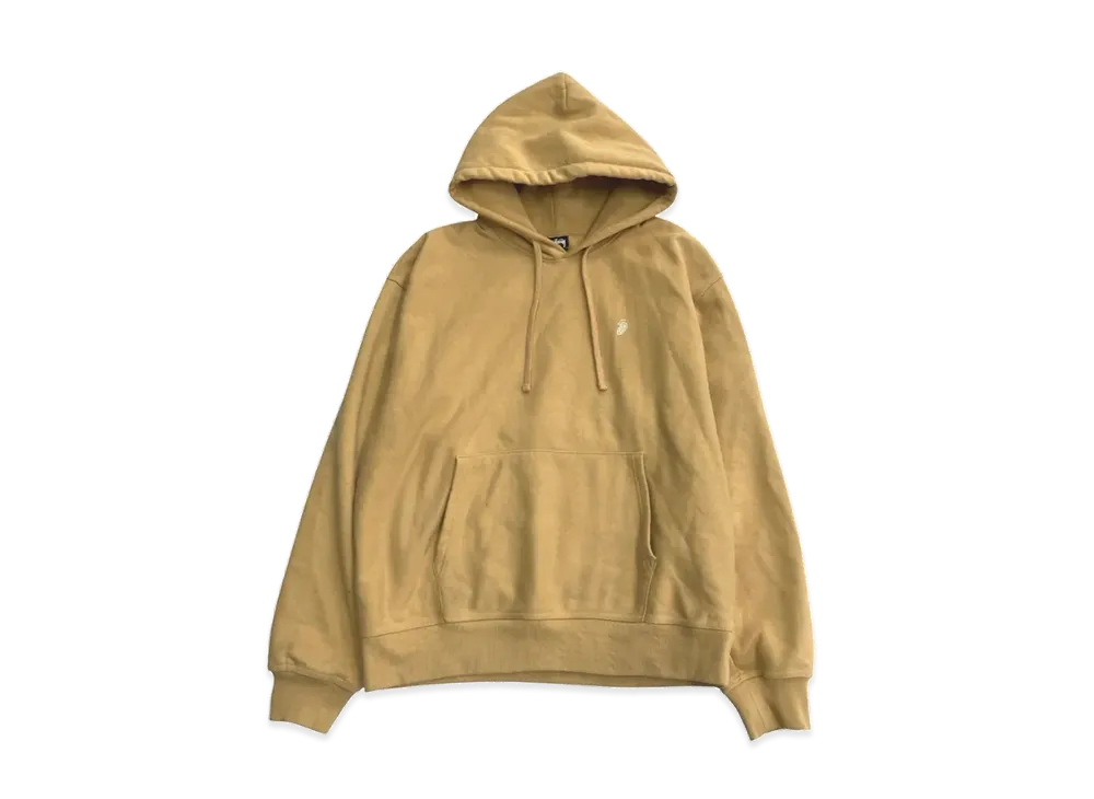 Stussy Swirl Embroidered Hoodie "Yellow"
