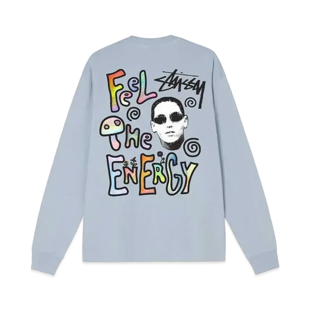 Stussy ENERGY LS TEE "Steel"