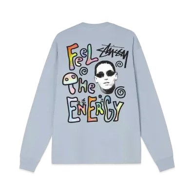 Stussy ENERGY LS TEE "Steel"