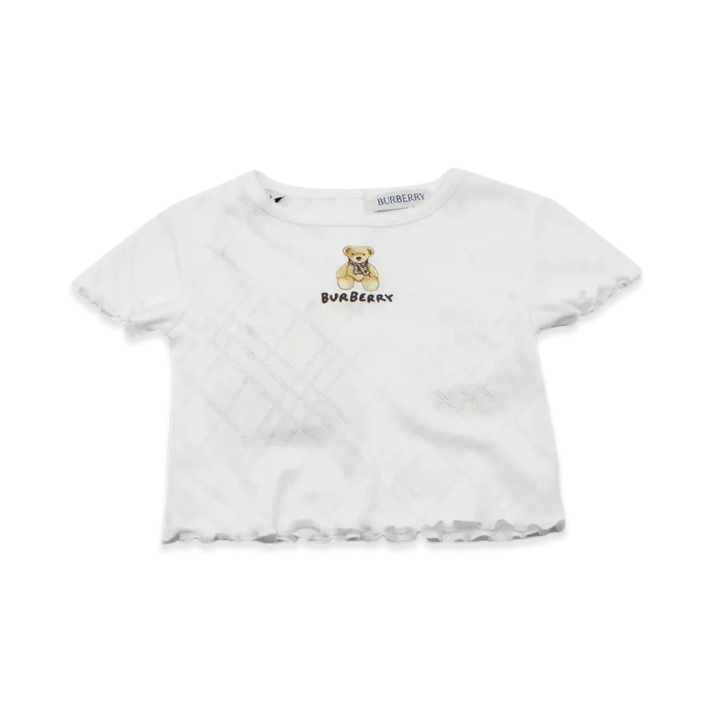 Burberry Kids T-Shirt "White"