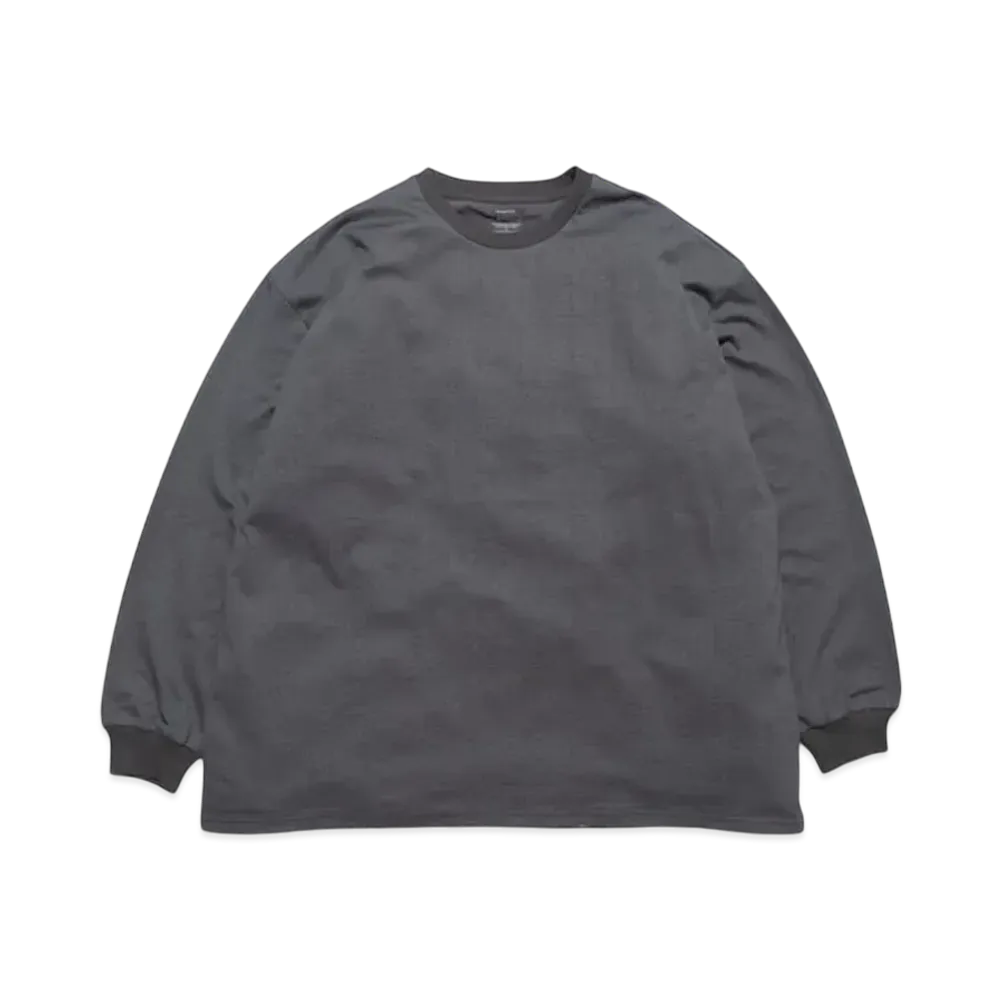 Graphpaper L/S Oversized Tee "Grey"