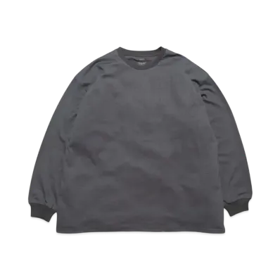 Graphpaper L/S Oversized Tee "Grey"