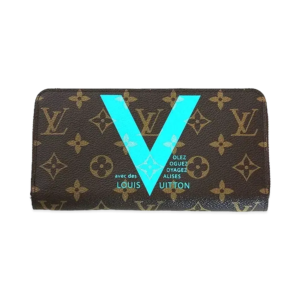 Louis Vuitton Zippy Wallet Monogram "Turquoise"