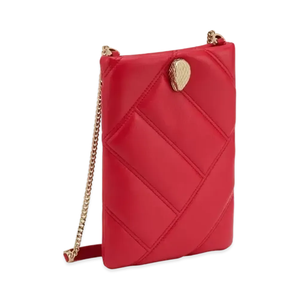 BVLGARI Serpenti Cabochon Phone Case "Red"