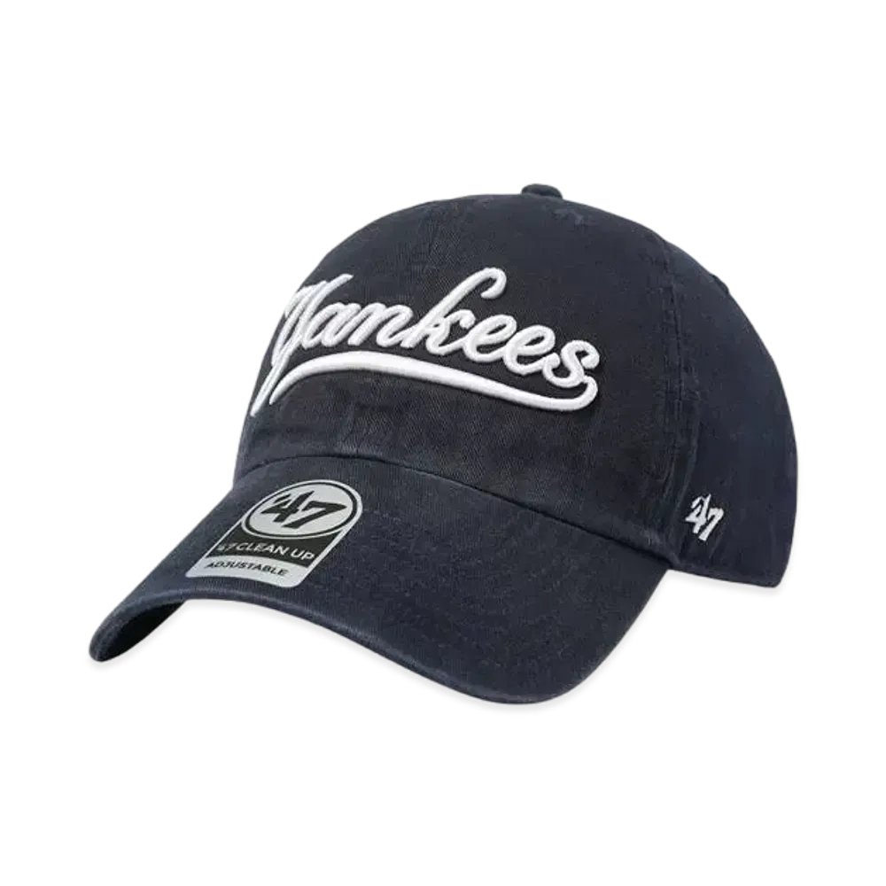 '47 YANKEES SCRIPT CLEAN UP "Navy"