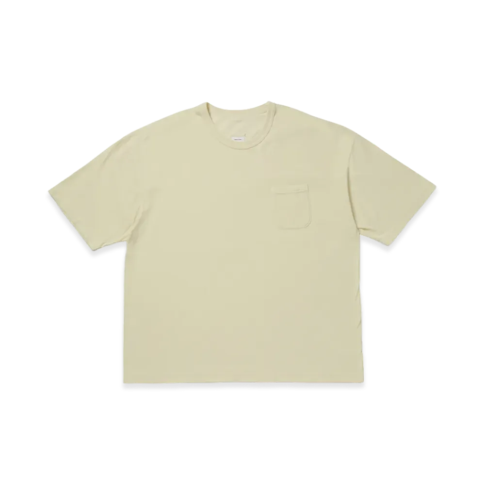 visvim EX Jumbo Tee S/S DMGD "LT.Yellow"