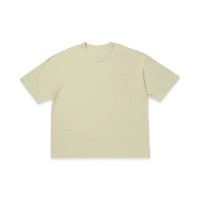 visvim EX Jumbo Tee S/S DMGD "LT.Yellow"