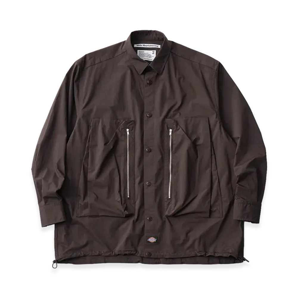 White Mountaineering x Dickies Vintage Nylon Work Shirt "Brown"