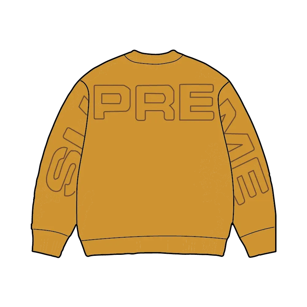 Supreme Pilled Sweater "Gold"