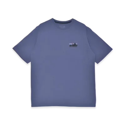 Patagonia '73 Skyline Organic T-Shirt "Current Blue"