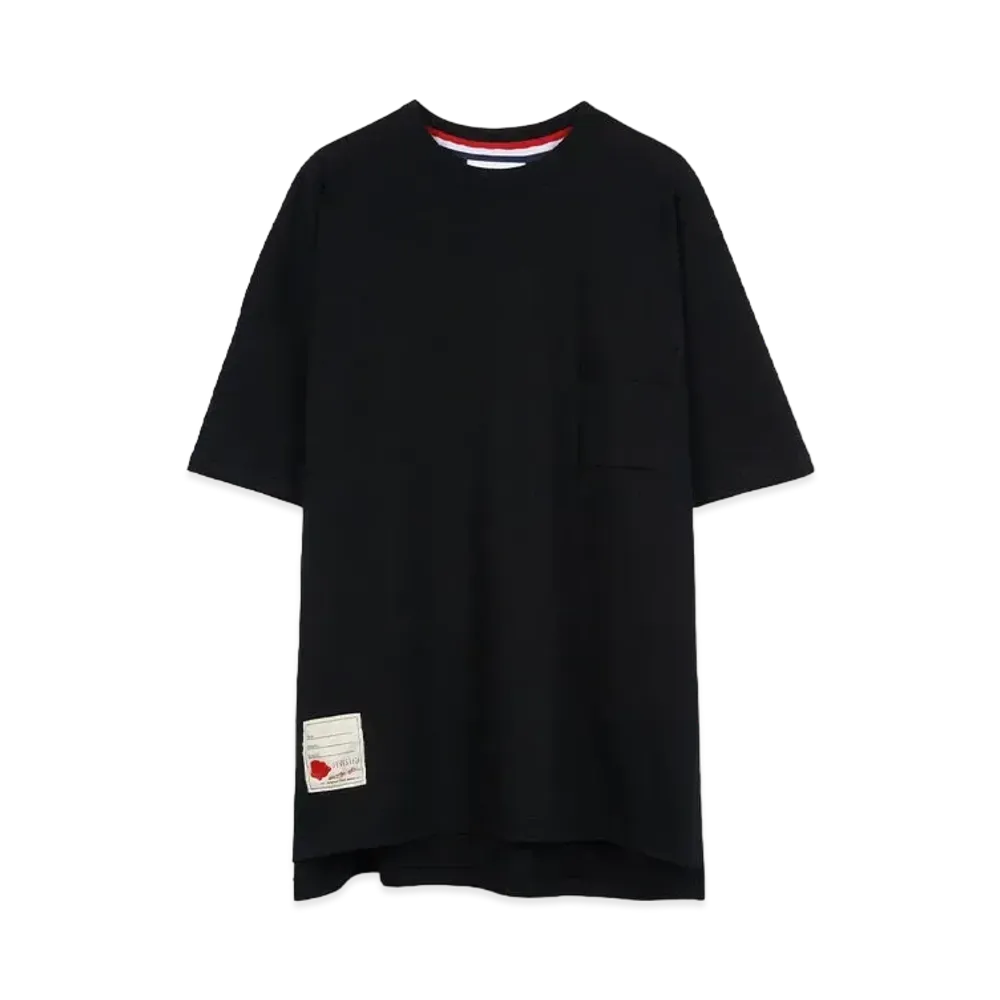 SEVESKIG Cut-off S/SL Tee Ver.TearTear "BLACK"