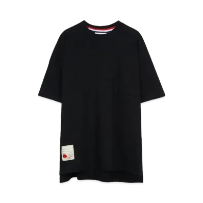 SEVESKIG Cut-off S/SL Tee Ver.TearTear "BLACK"