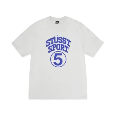 Stussy 5 Sport Tee "Fog"