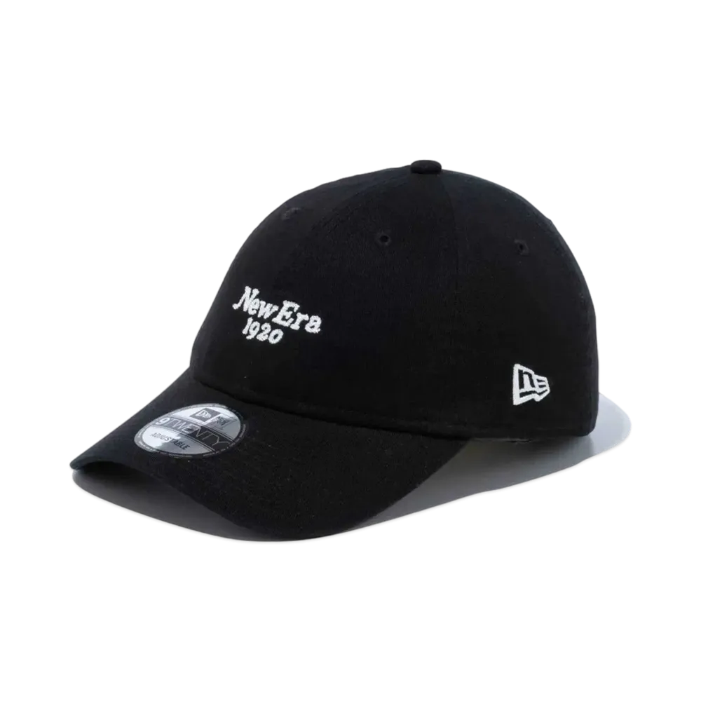 NEW ERA Black Label SS24 9Twenty Seasonal Logo "Black"