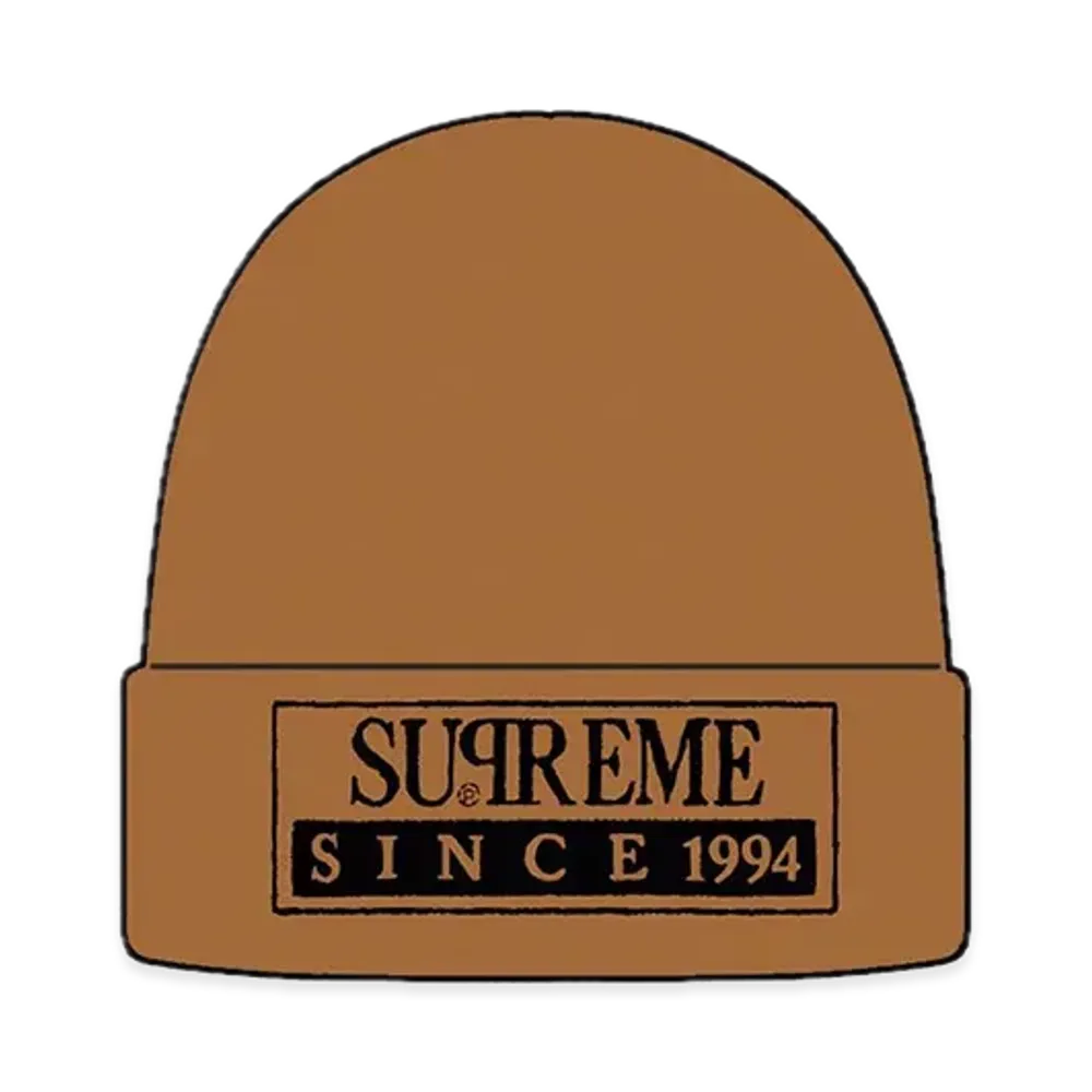 Supreme Reserved Beanie "Brown"