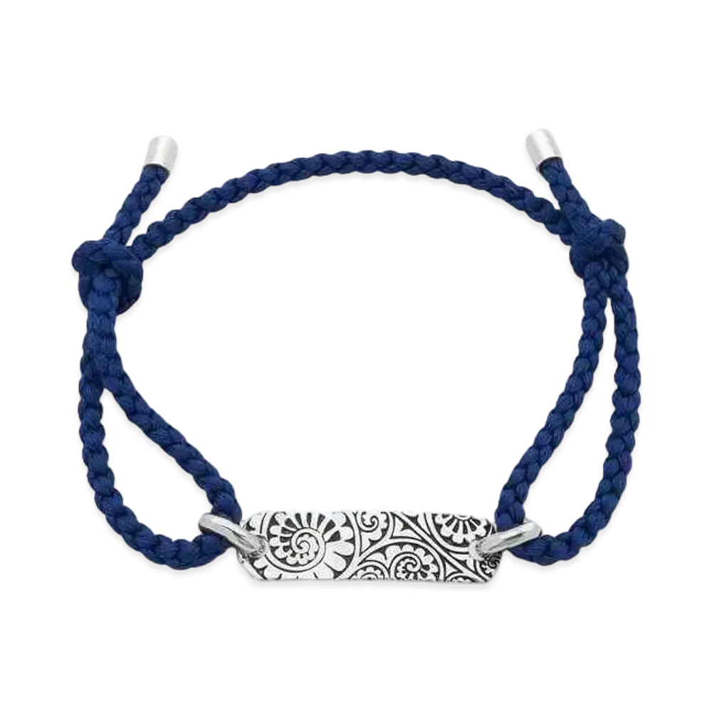 GARNI Vine String Bracelet "BLUE"