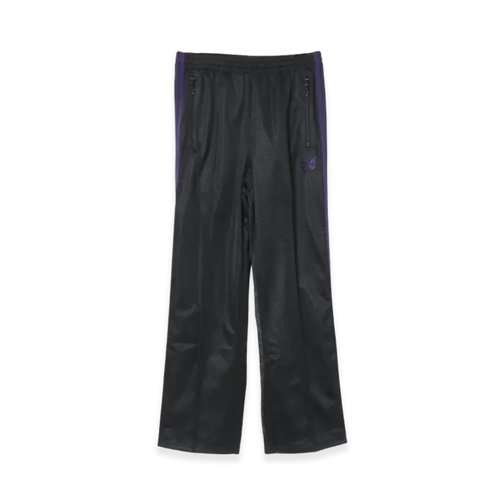 NEEDLES x Urban Research Track Pants Poly Mesh "BlackPurple"