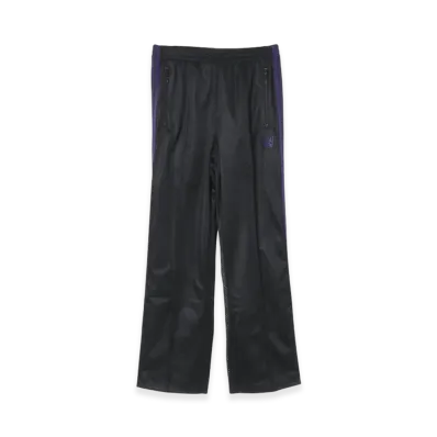 NEEDLES x Urban Research Track Pants Poly Mesh "BlackPurple"