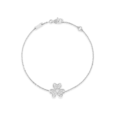 Van Cleef & Arpels Frivole bracelet mini model "18K White gold/Diamond"