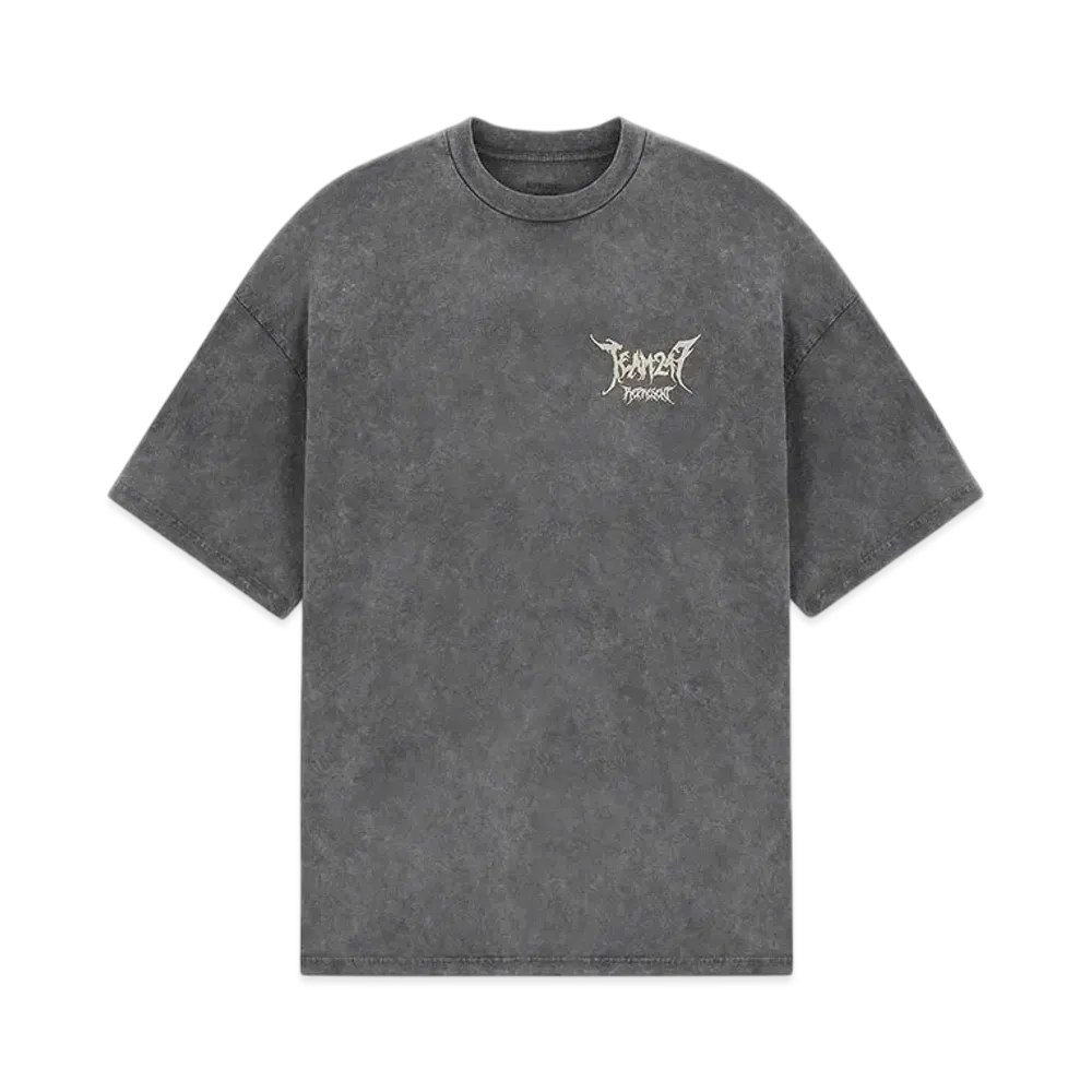 REPRESENT Team 247 x End Oversized T-Shirt "Washed Grey"