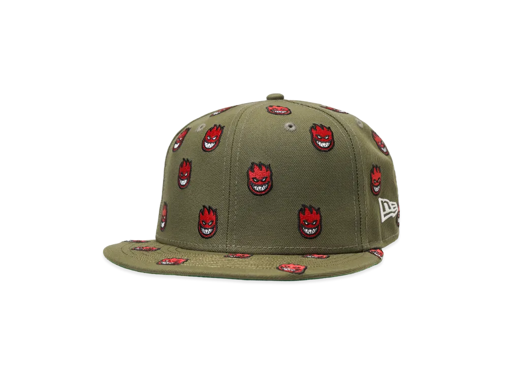 Supreme x Spitfire New Era "Olive"