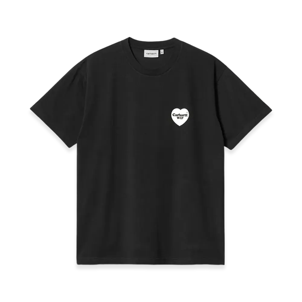 Carhartt WIP Heart Bandana T-Shirt "Black/White Stone Washed"