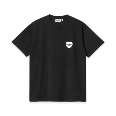 Carhartt WIP Heart Bandana T-Shirt "Black/White Stone Washed"