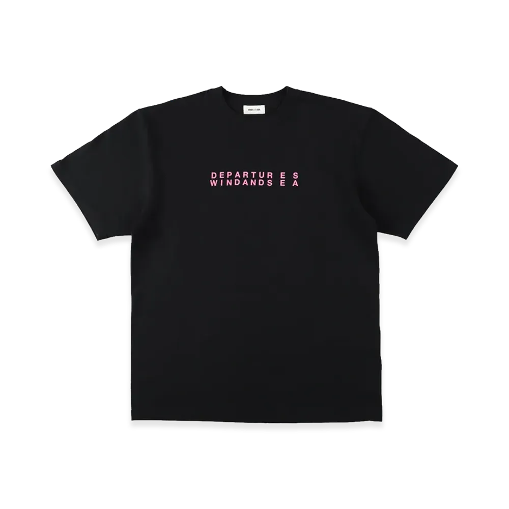 WIND AND SEA x Globe S/S Tee "Black"