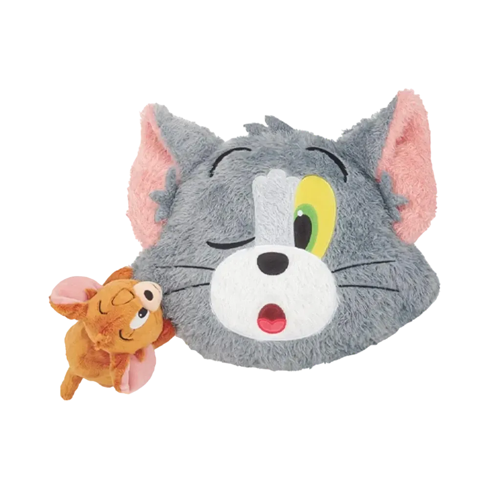 BANDAI "Ichiban Kuji" -Tom and Jerry Yummy Funny House!- Last One Prize TOM and JERRY Jump on Plush Last One ver.
